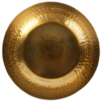Bol à pédicure en métal martelé, fait main, sans BPA, écologique, moderne, luxueux, sans plomb, résistant à la chaleur, passe au lave-vaisselle, durable, doré