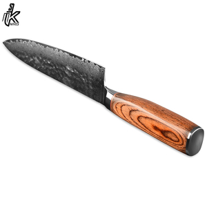 Couteau de cuisine multifonctionnel de 8 pouces en acier damas japonais coupe pêche viande couteau de chef de cuisine - Product Image 4