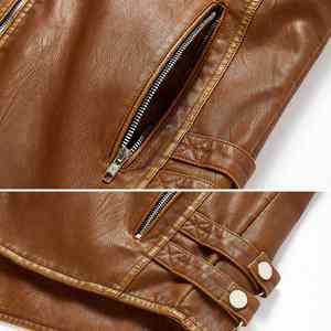 Chaleco de cuero genuino personalizable de alta calidad para hombre, diseño de moda de motorista elegante, chaleco transpirable de alta calidad para hombre - Product Image 6