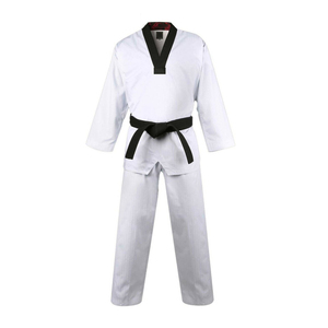 Uniforme de Taekwondo Unisex con Ajuste Personalizado Jiu Jitsu Gi Algodón Venta Caliente MMA Etiqueta Personalizada Servicio OEM Adultos Hombres Ropa Deportiva BJJ - Product Image 1