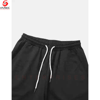 Conjunto Deportivo de Invierno para Hombre, Camiseta y Pantalones Cortos, Ecológico, 100% Algodón, Tejido de Felpa, Ropa Deportiva de Alto Rendimiento para Gimnasio y Entrenamiento