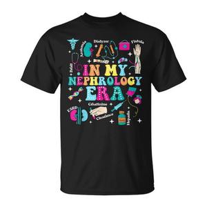 T-shirt da tecnico di nefrologia in stile retrò Groovy della mia era della dialisi - Abbigliamento promozionale divertente - Product Image 1