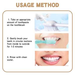 Dentifrice SP-6 Blanc Éclatant aux Probiotiques Élimine les Taches Blanchit les Dents Combat la Mauvaise Haleine Protection de l'Émail Soin 120g - Product Image 4