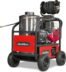 Nouvelle annonce : Nettoyeur haute pression à eau chaude GX390 389CC 11,7 CV avec démarrage électrique, 4000 PSI, 4 GPM, avec enrouleur de tuyau, HPW40H - Product Image 3