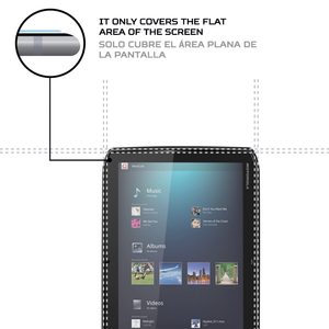 ฟิล์มกันรอยหน้าจอ ANTISHOCK สำหรับแท็บเล็ตโมโตโรล่า XOOM 2 MZ615 - Product Image 4