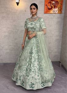 Lehenga Choli Estilo Bollywood para Fiestas y Bodas, Precio al por Mayor, Ropa para Eventos Especiales - Product Image 2