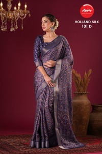 ส่าหรีผ้าไหมโคธาแท้พิมพ์ผ้าบาติกงานฝีมือแบบดั้งเดิมที่อุดมไปด้วยผ้าไหมเรียบงานศิลปะแบบดั้งเดิม - Product Image 4