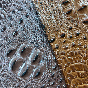가방 및 신발 제작을위한 새로운 개발 된 정품 가죽 악어 패턴 천연 가죽 - Product Image 2