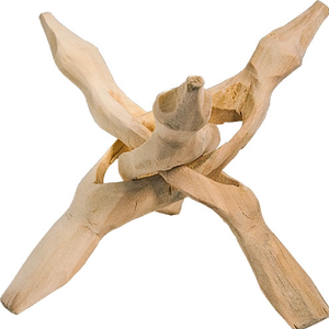 ขาตั้งกล้องไม้สัก6นิ้วพร้อมคริสตัลสำหรับลูกโคบร้าสีน้ำตาลแกะสลักด้วยมือตามสั่ง - Product Image 5