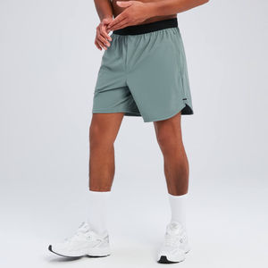 Shorts de sport pour hommes, personnalisés, à séchage rapide, en mesh, légers, respirants, pour l'entraînement, bas simples avec impression de logo personnalisé - Product Image 5
