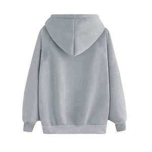 Cozy <b>Fleece</b> Sweatshirt For Ladies Stylish Pullover Warm Winter Hoodies Women Custom Factory Wholesale - Product Image 6