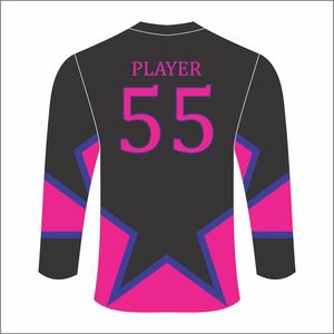 เสื้อฟุตบอลแขนยาวเสื้อฟุตบอลสำหรับผู้ชายเสื้อฟุตบอลแบบสั่งทำ - Product Image 3