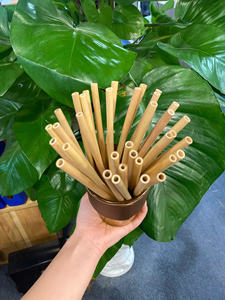 หลอดดูดไม้ไผ่ธรรมชาติเป็นมิตรต่อสิ่งแวดล้อม - Product Image 6