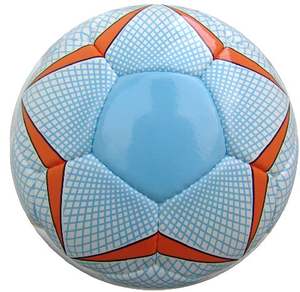 Ballon de football professionnel en vente chaude, thermocollé, cousu à la main, en cuir PU, officiel, léger, logo personnalisé, OEM - Product Image 1