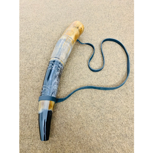 แตรวิคกิ้งสำหรับการต่อสู้ ขนาด 18 นิ้ว คุณภาพพรีเมียม ขัดเงา รูปทรงสัตว์ ทำจากเขาควายแกะสลัก - Product Image 5