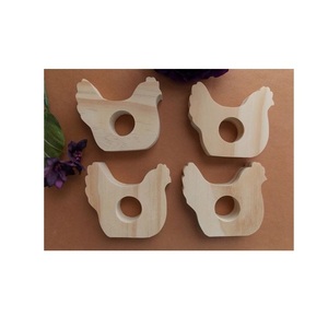 Anneaux de serviette en bois faits à la main pour les tables raffinées, les mariages, les réunions festives, les hôtels, les restaurants et les maisons élégantes - Product Image 4