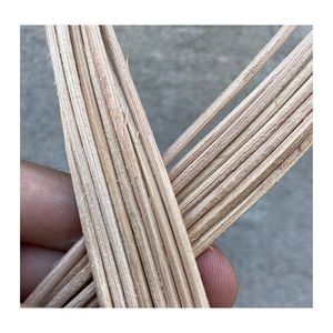 Personnalisable 2025 haute durabilité rotin noyau meubles blanchi peint couleur longueur tailles 3m 5m 7m prix compétitif bâton - Product Image 4