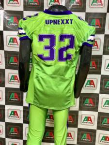 Flag 7v7 Reversible American Football Uniform Sublimation Embroidery Jersey Pant <b>Sock</b> Player Jacket Reversible - Product Image 6