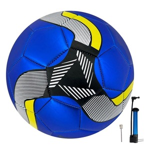 Flowmax ลูกฟุตบอลทางการขนาด5เครื่องเย็บนุ่มสัมผัสและทนทานสูงตรงกับลูกฟุตบอล plyaing - Product Image 5