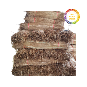 หญ้าทะเลเส้นใยยาวตากแห้งและพร้อมสำหรับการผลิตช่างฝีมือของเครื่องใช้ในบ้านงานหัตถกรรมและการตกแต่ง - Product Image 5