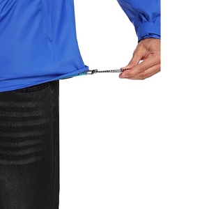 2025 High Quality Nylon Outdoor <b>Rain</b> <b>Jacket</b> for <b>Men</b> <b>Lightweight</b> Waterproof with Zipper Closure Nylon <b>Jacket</b> - Product Image 4