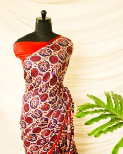 印度休闲服装棉丝印花纱丽设计批发价格批发工厂供应商