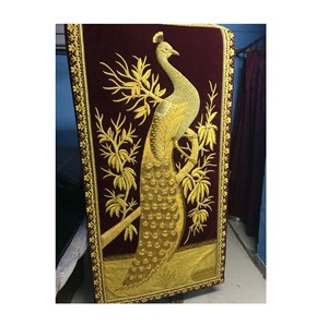 พรมเพชรปักทำด้วยมือพรมตกแต่งที่หรูหราสำหรับห้องนั่งเล่นพื้นที่สวดมนต์หรือพื้นที่นั่งสมาธิ - Product Image 5