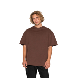 เสื้อยืดโอเวอร์ไซส์สำหรับผู้ชายเสื้อยืดฟิตเนสน้ำหนักเบาพิมพ์ลายโลโก้ได้ตามต้องการ - Product Image 1