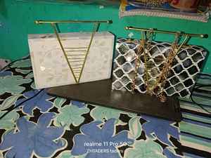 กระเป๋าคลัทช์ไม้ลายมุกแบบอาหรับ งานฝีมือสุดหรู ของขวัญวันอีดและรอมฎอน แฟชั่นทันสมัย - Product Image 6