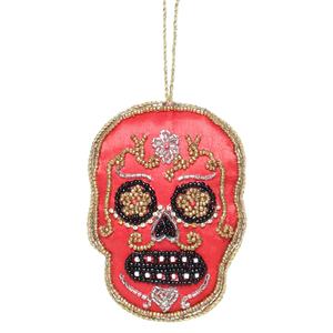 Décorations de Noël en velours perlé brodé à la main Paon Lama Père Noël Chaussettes Volantes Moineau Éléphant Arbre Cadeaux Sacs - Product Image 3