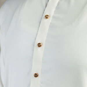 Fabriqué en usine dernière conception été point hommes Shalwar Kameez costume ensemble respirant coton tenue décontracté pas cher prix de gros OEM ODM - Product Image 5