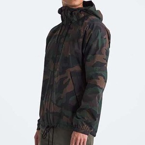 High Street Vêtements pour hommes Vestes en polyester de haute qualité fermeture éclair complète Coupe-vent Logo personnalisé Vestes de pluie imperméables à manches longues - Product Image 2