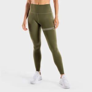 Wholesale Women's Bamboo Stretchable Simple Workout Yoga <b>Leggings</b> for Women - Product Image 1