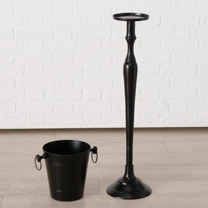 ถังแช่ไวน์ทำจากโลหะพร้อมที่จับถังแช่เบียร์อลูมิเนียมแข็งดีไซน์แบบนิกเกิลทำด้วยมือ - Product Image 3