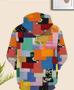 Sweat à capuche pour homme de qualité supérieure, ultra confortable et douillet, 100% coton, uni, teint et brodé avec impression numérique pour l'hiver - Product Image 4