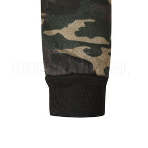 Sweat-shirt surdimensionné en molleton épais personnalisé en coton sans cordon, avec impression 3D en mousse gonflée, doublure hiver respirante, style streetwear, motif araignée - Product Image 5