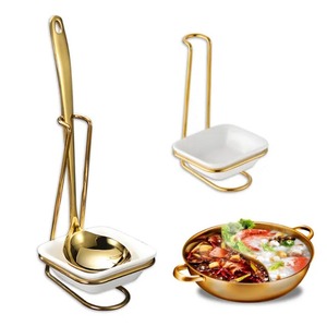 Ensemble de couverts en acier inoxydable poli miroir, durable, avec un magnifique support, respectueux de l'environnement, de qualité supérieure, pour les décorations de table de fête - Product Image 2
