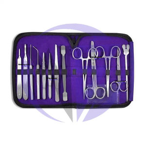 Gran oferta, Kit de disección Manual personalizado, juego de instrumentos quirúrgicos básicos de acero inoxidable, herramientas de anatomía y disección para uso médico - Product Image 1
