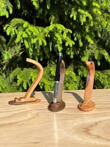 High Quality <b>Pen</b> Holder Made of Mango Wood Single Premium Quality <b>Pen</b> Holder Expensive <b>Pen</b> Holder Single <b>Pen</b> Use From India 2025 - Product Image 1