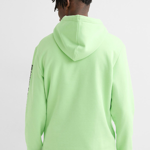 Sudaderas con capucha unisex 100% algodón, cuello redondo, sudaderas lisas sin estampado, sudaderas con capucha extragrandes para hombre - Product Image 4