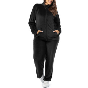 Survêtement grande taille pour femmes de qualité supérieure au design uni Fabrication OEM Survêtement femme taille personnalisée de haute qualité - Product Image 3