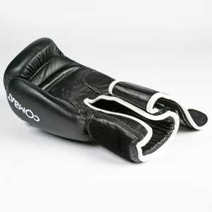 Gants de kick-boxing à demi-doigts avec logo personnalisé, style thaïlandais, pour l'entraînement, en cuir, disponibles en tailles 6oz, 10oz, 12oz, 14oz - Product Image 3