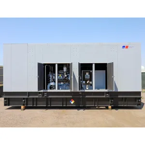 Groupe électrogène diesel triphasé industriel de 1000 kW, sortie 277/480 V, groupe électrogène de secours commercial fermé avec option ATS - Product Image 3