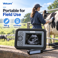 Échographe vétérinaire portable U8, appareil d'échographie manuel pour chiens, chats, bovins, chevaux, moutons