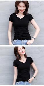 T-shirt décontracté à manches courtes pour homme, col rond, coupe régulière, respirant, tendance été - Product Image 5