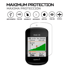 ANTISHOCK ฟิล์มกันรอยหน้าจอการ์มิน เอดจ์ 830 ฝาครอบป้องกันที่ทนทานและป้องกันการกระแทกสำหรับอุปกรณ์ของคุณ - Product Image 2