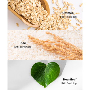 ERIGERON Nettoyant Visage Quotidien Doux Hydratant à l'Avoine et à l'Eau de Riz pour Peaux Sensibles – Nettoyage en Profondeur et Équilibre Sébum - Product Image 3