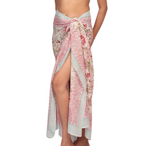 ผ้าโสร่งแบบชิ้นเดียวสำหรับฤดูร้อนผ้าคอตตอนพิมพ์ลายชายหาดผ้าพันคอคลุมชุดว่ายน้ำขนาดพลัสไซส์เหมาะเป็นของขวัญสำหรับผู้ชาย - Product Image 2