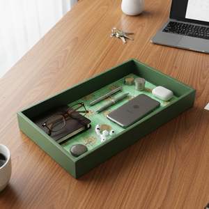 Bandeja de Servicio de Madera de Lujo, Color Verde, con Adhesivo, Disponible para Restaurantes y Hoteles a un Precio Más Bajo - Product Image 3