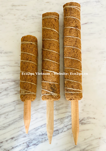 Meilleures ventes : Poteaux en fibre de coco empilables personnalisés pour petites plantes grimpantes / Bâton de mousse de 16 pouces pour totem grimpant - Product Image 6